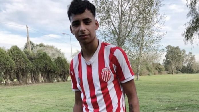 Lucas González, el adolescente de 17 años que recibió un disparo en la cabeza.