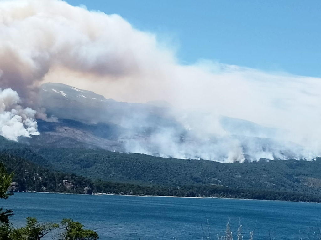 El Incendio En El Parque Nacional Los Alerces Ya Consumió 2.300 ...