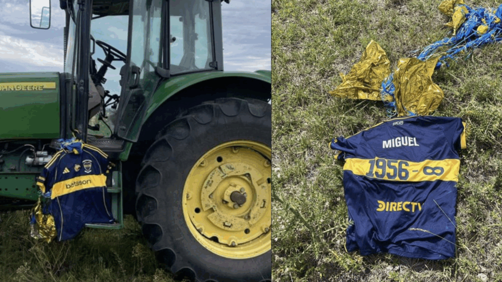 El hallazgo fue confirmado por medios uruguayos y argentinos. El homenaje a Russo incluyó globos, cánticos y banderas