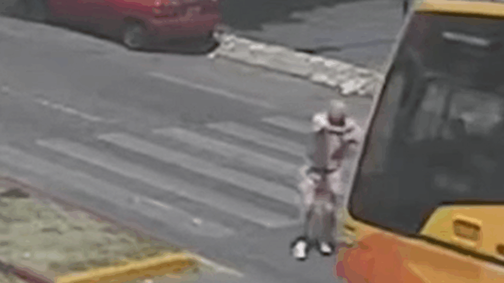 El peatón fue atropellado mientras cruzaba con bastón en plena senda peatonal. Se investiga si el colectivo cruzó con luz verde o cometió una infracción.