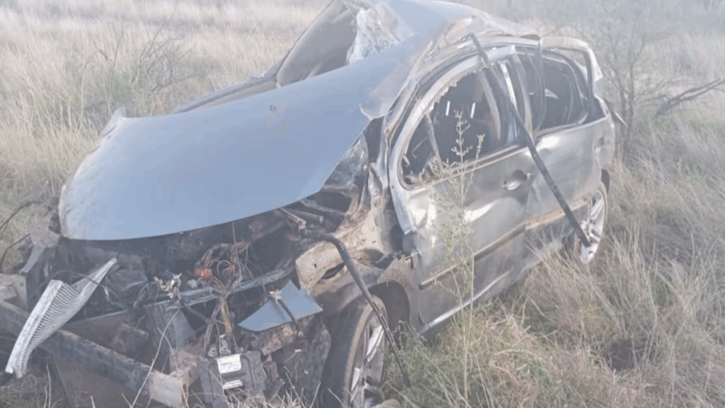 El accidente ocurrió cerca de las 6.30 y generó un importante despliegue de bomberos y personal policial