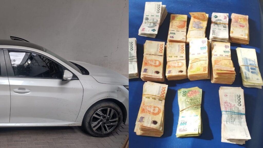 El operativo terminó con una mujer arrestada, el secuestro de dinero y la intervención de armamento menos letal.