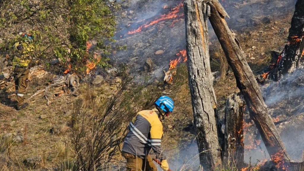 Córdoba permanece bajo alerta por el elevado riesgo de incendios forestales, con sectores de la provincia en nivel extremo